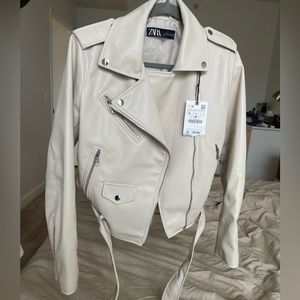 Zara Faux Leather Jacket